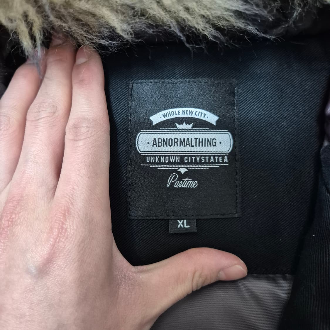 앱놀머씽 시티스테이트 덕다운 양털 퍼후드 파카 패딩 점퍼 XL(105) 상품이미지6