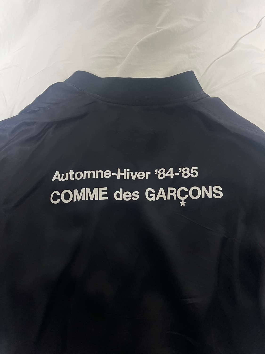 [2XL] CDG 84-85 스태프 블루종 블랙 상품이미지3