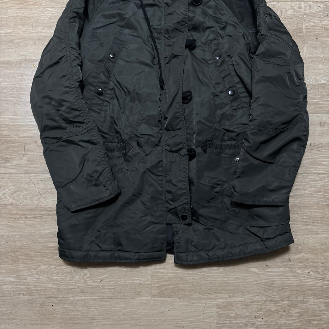 지오다노 모피안감 N2B 야상 패딩 자켓 상품이미지3