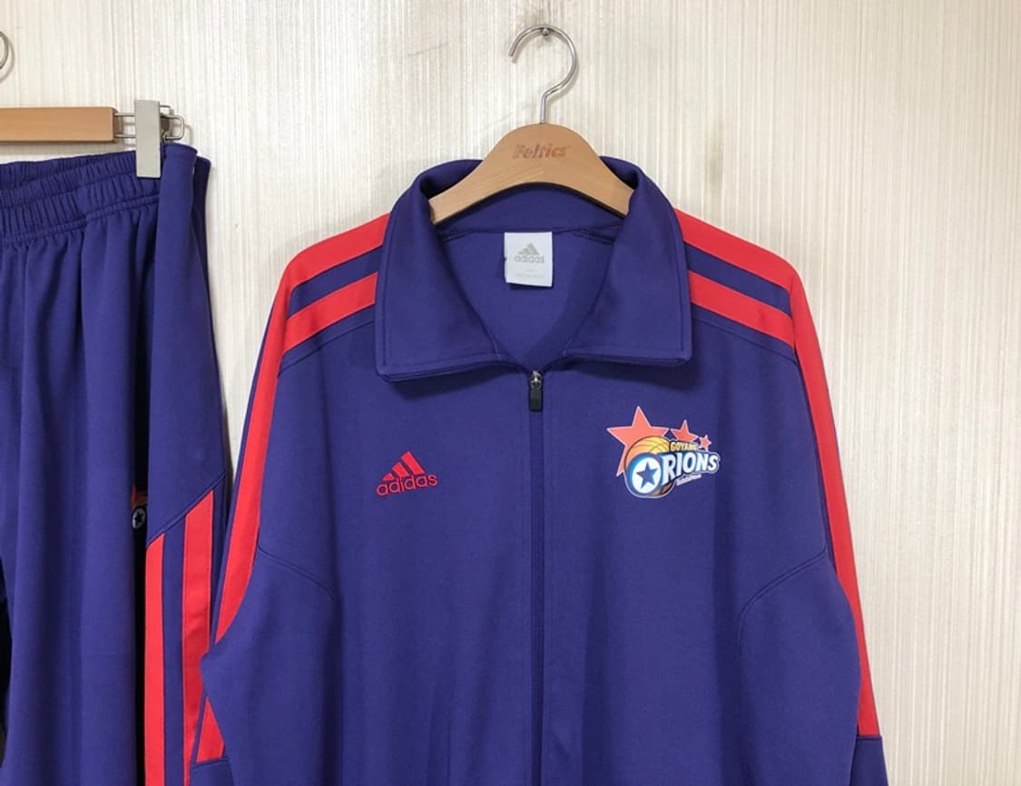 KBL 아디다스 고양오리온스 선수지급 트레이닝자켓/팬츠세트 115 상품이미지3