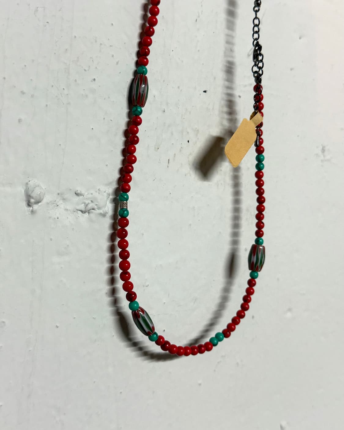 모쿠토 ‘단청’ 비즈 목걸이 [레드] 상품이미지5