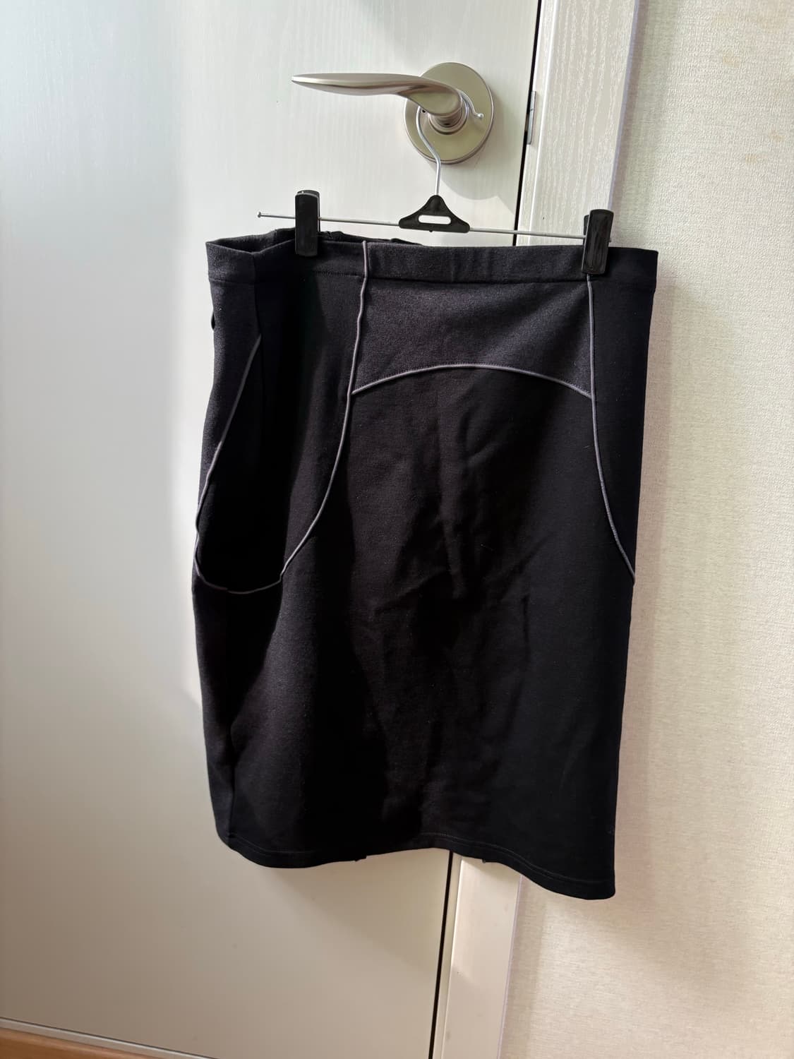 아웃오브필드 언밸런스 스커트 UNBALANCED MIDI SKIRT - 상품이미지3