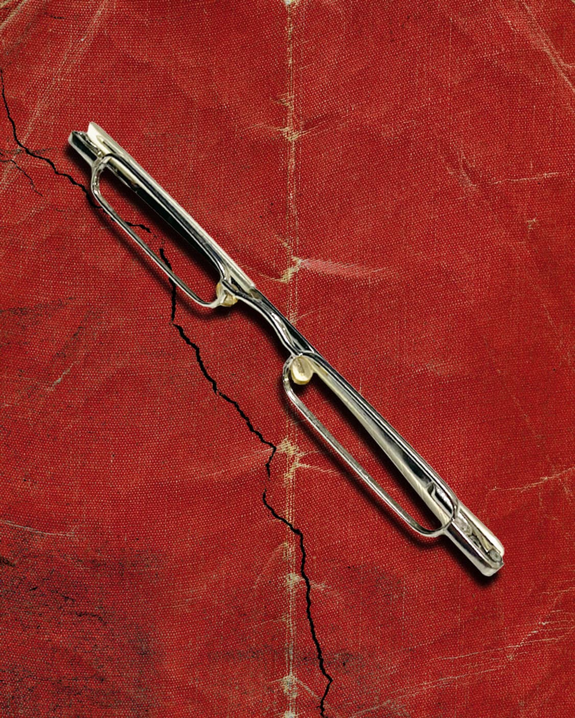 Japanese 90s 빈티지 레트로 나노 사이즈 실버 안경테  상품이미지1