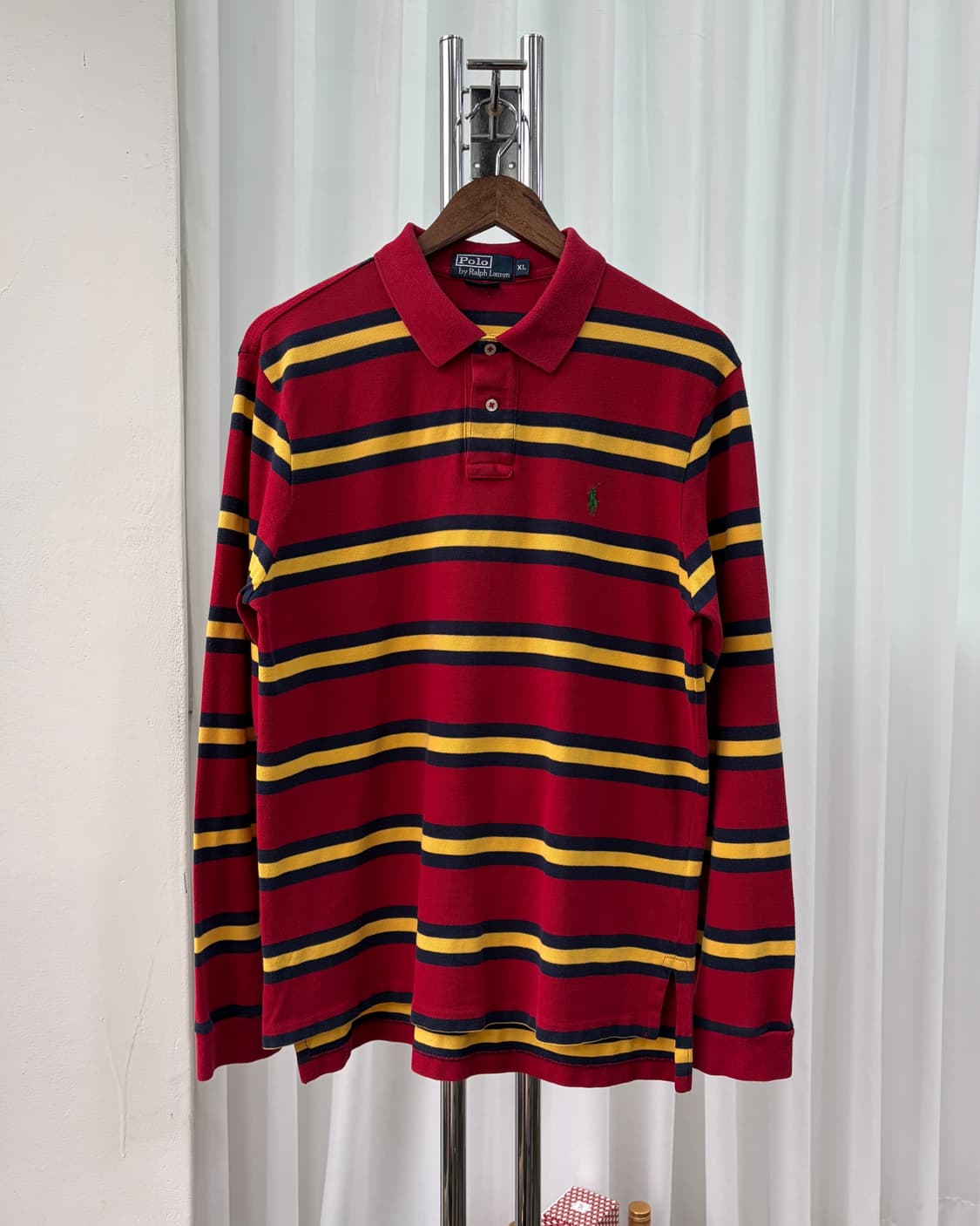 [L]폴로 랄프로렌 스트라이프 긴팔 티셔츠 상품이미지4