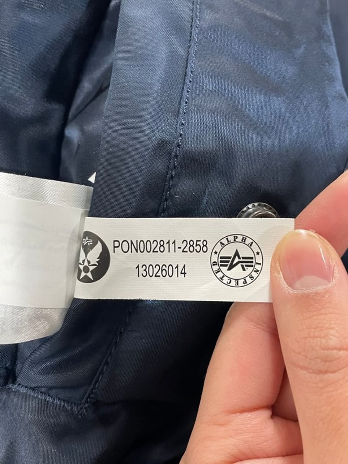 알파인더스트리 X 뉴에라 MA-1 봄버 자켓 S/P B00530 상품이미지3