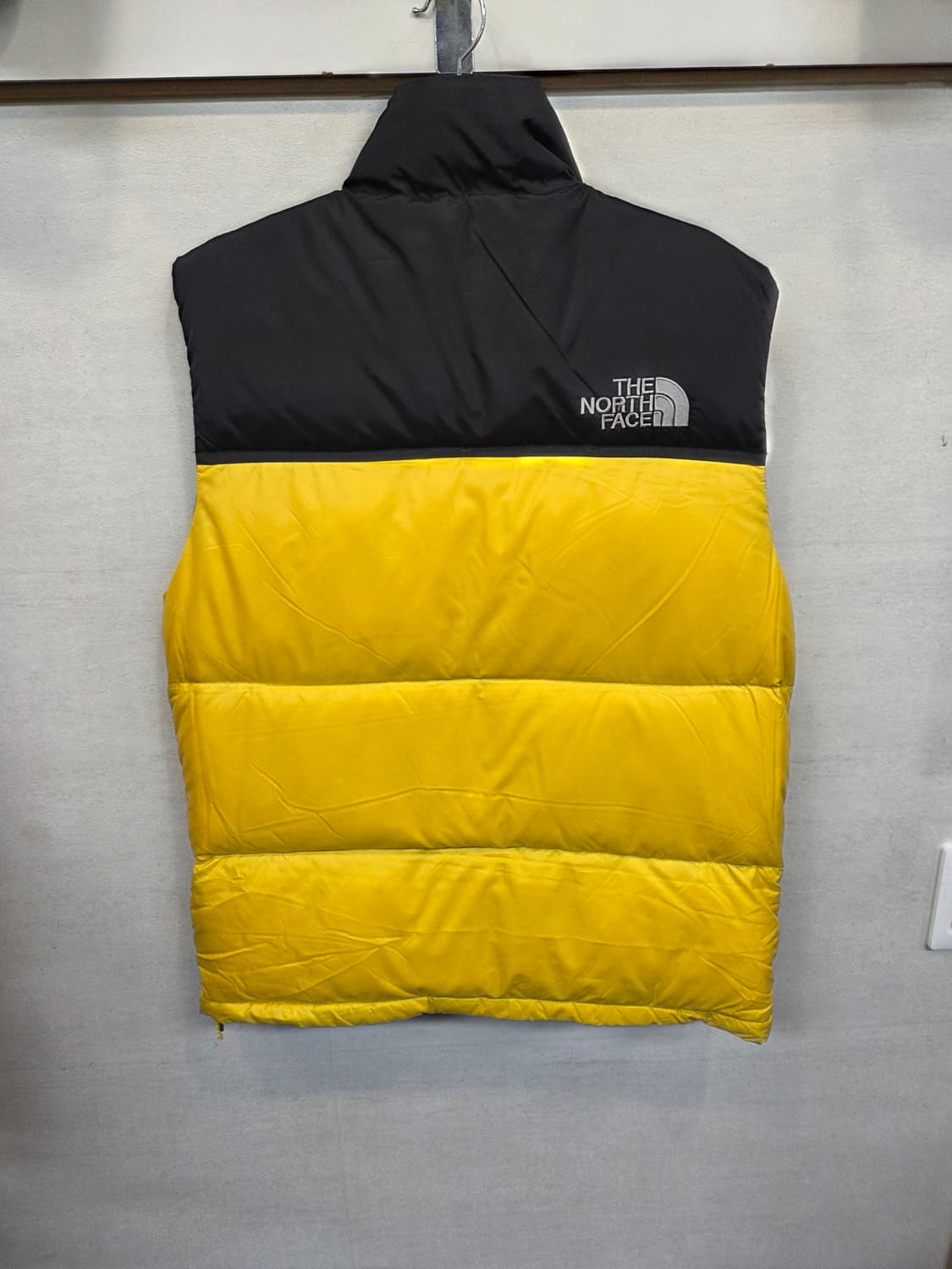노스페이스 700 구스다운 패딩조끼 옐로우 90 상품이미지2