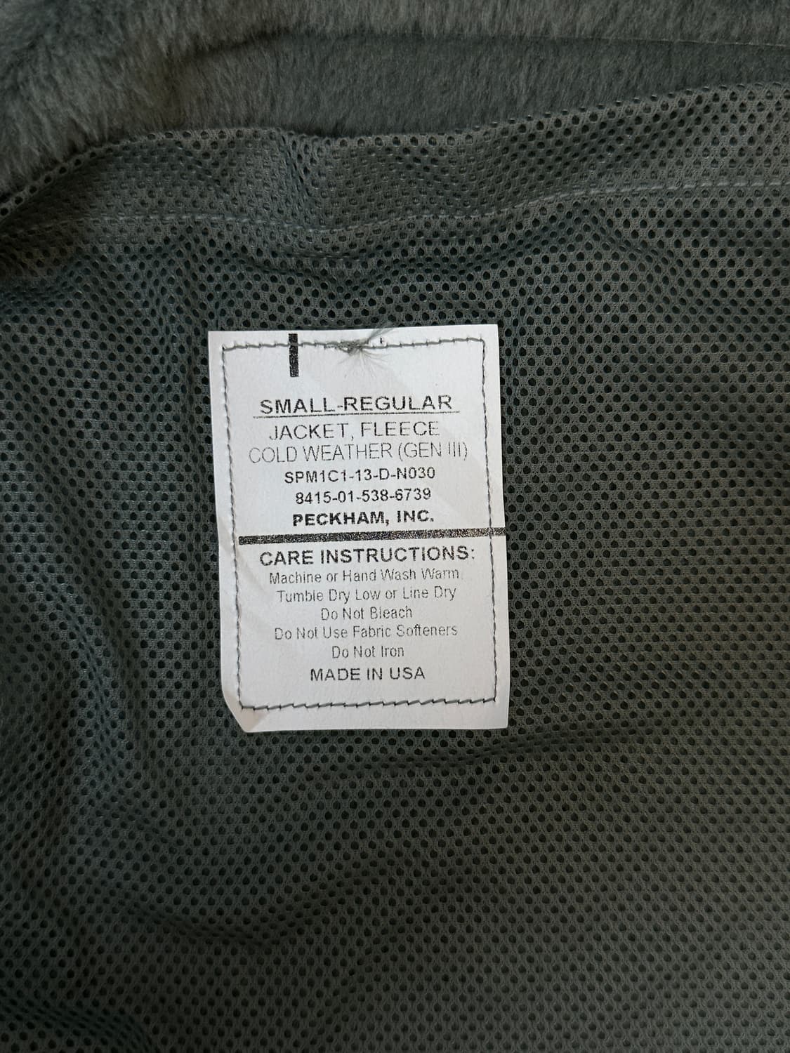 usa army gen3 플리스 자켓 S 상품이미지5