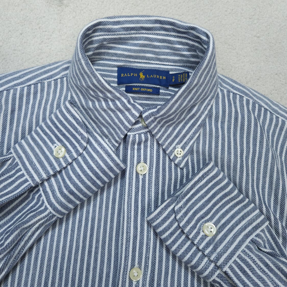 폴로 랄프 로렌 신형 니트 옥스포드 셔츠 S 상품이미지3