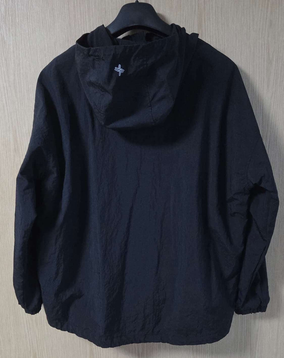 (착샷) 젝시믹스 우븐 아노락 바람막이 블랙  상품이미지6