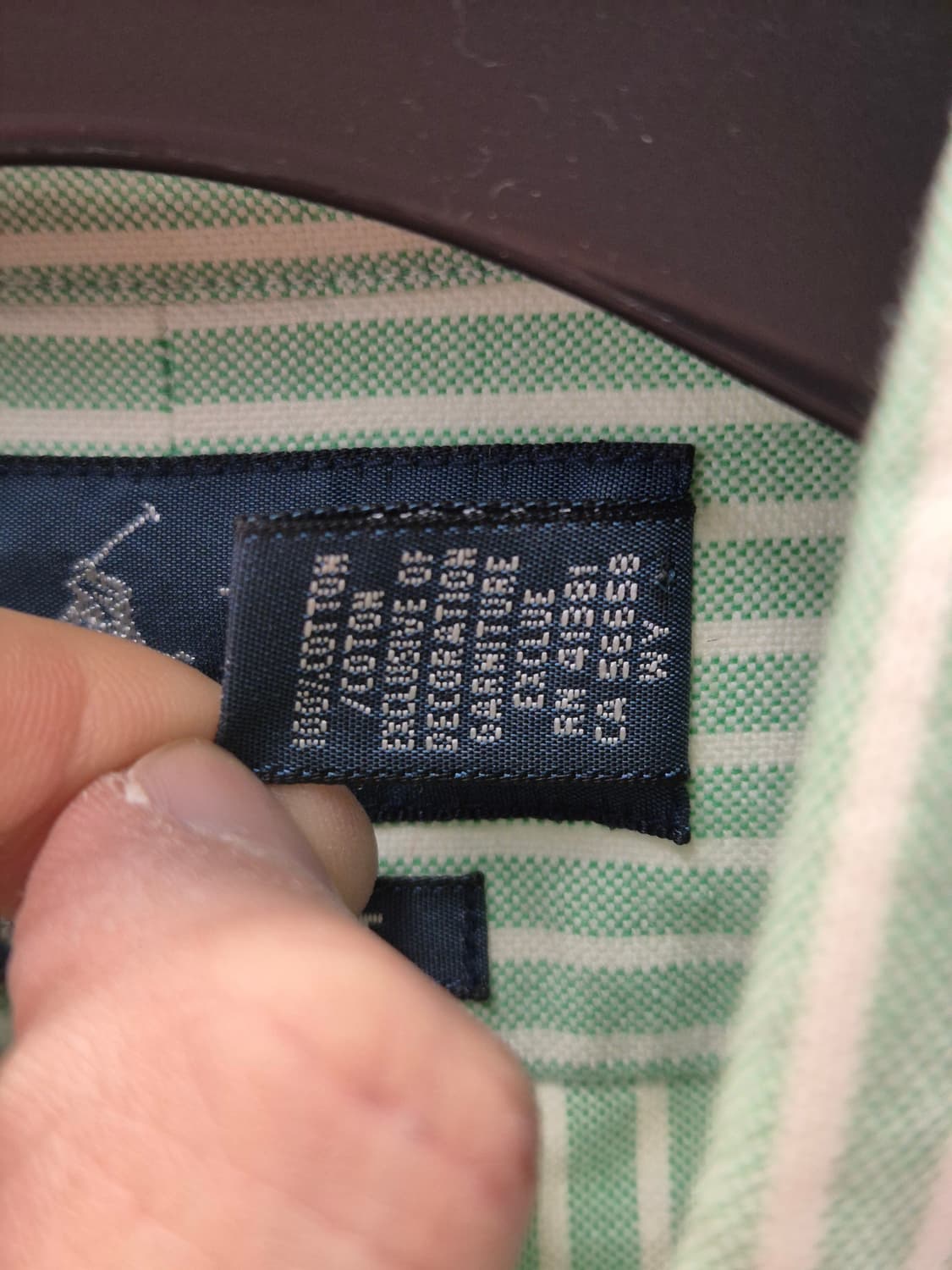 폴로랄프로렌 그린체크셔츠 32/33 상품이미지7