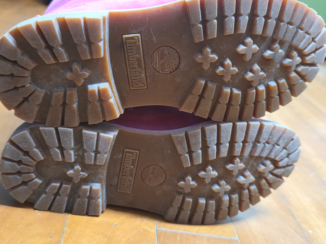 팀버랜드 50주년 한정판 여성 핑크부츠(235) 상품이미지8