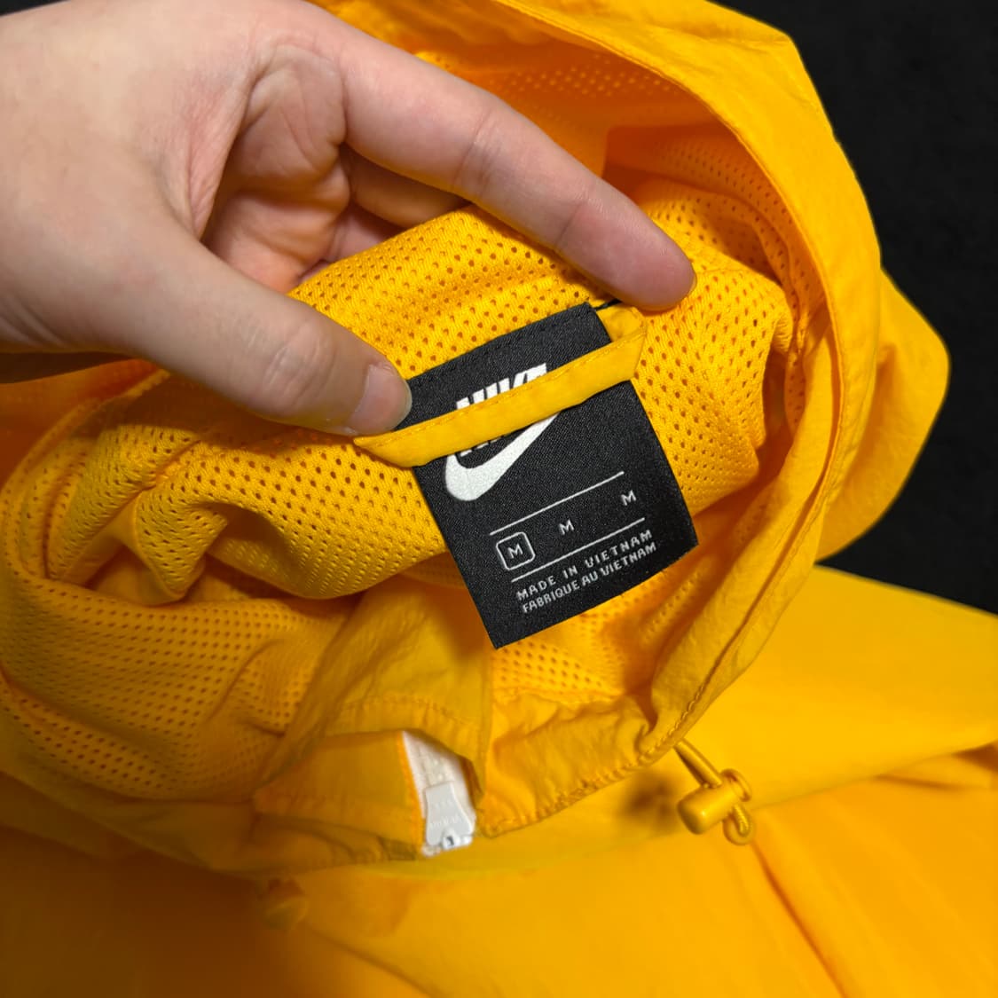 M 나이키 머스타드 바람막이 우븐 아노락 상품이미지4