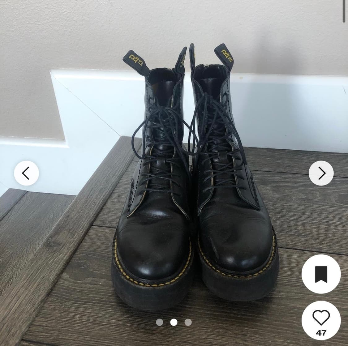 R13 플랫폼 워커 상품이미지2