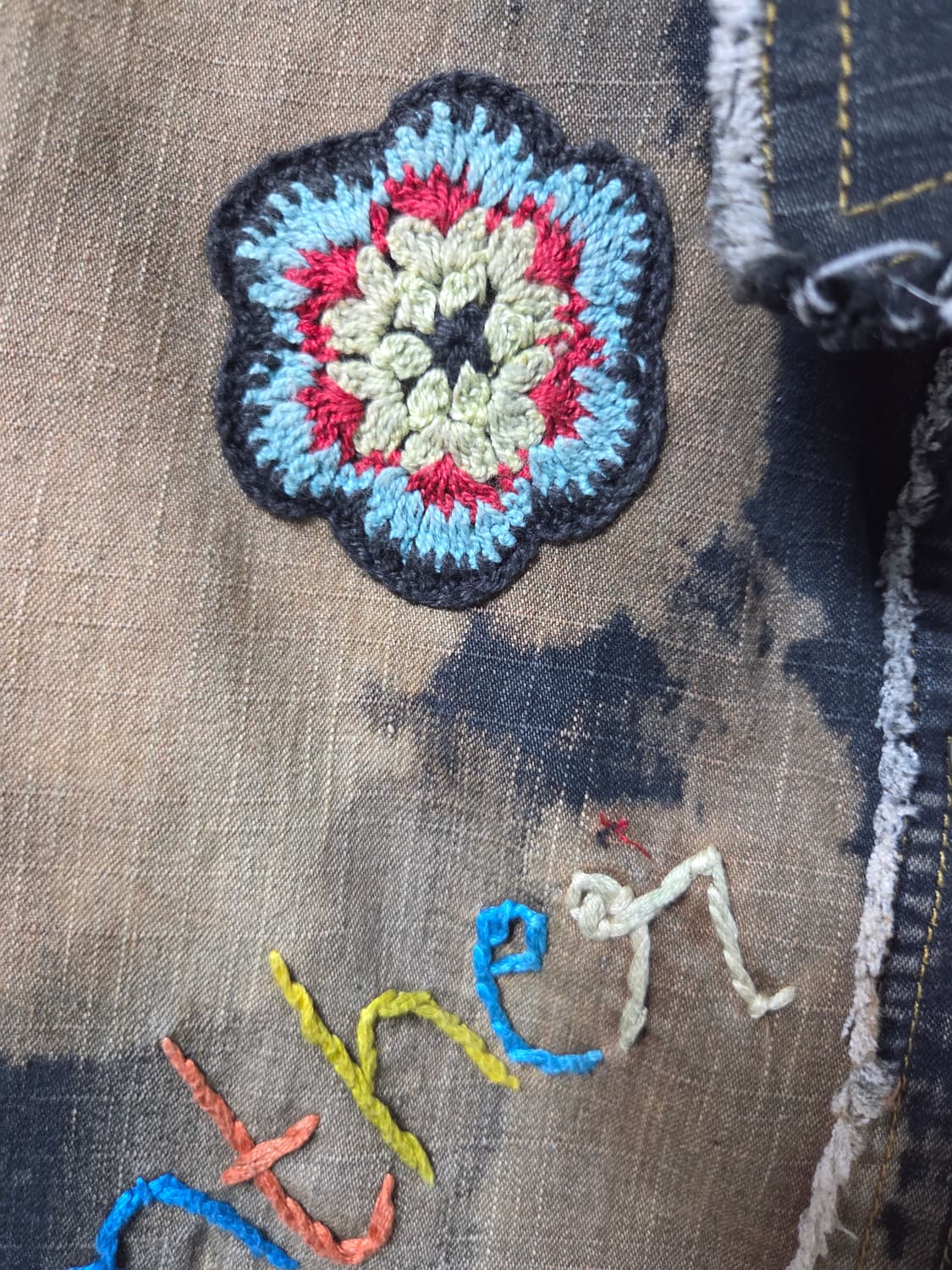 [RARE] Panther 아카이브 블리치 셔츠자켓 (S) 상품이미지3