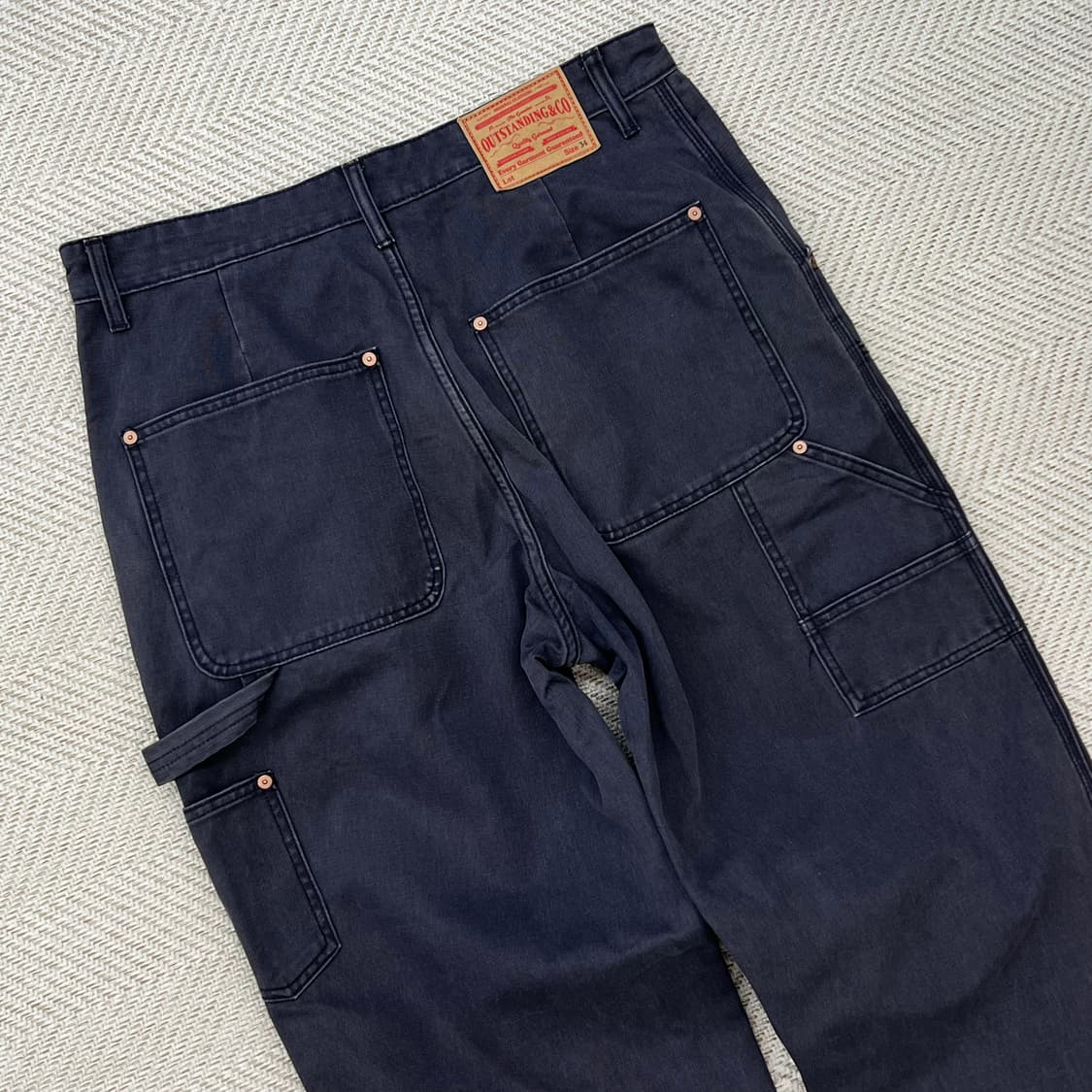 아웃스탠딩 더블니 워크팬츠 r2813 상품이미지4