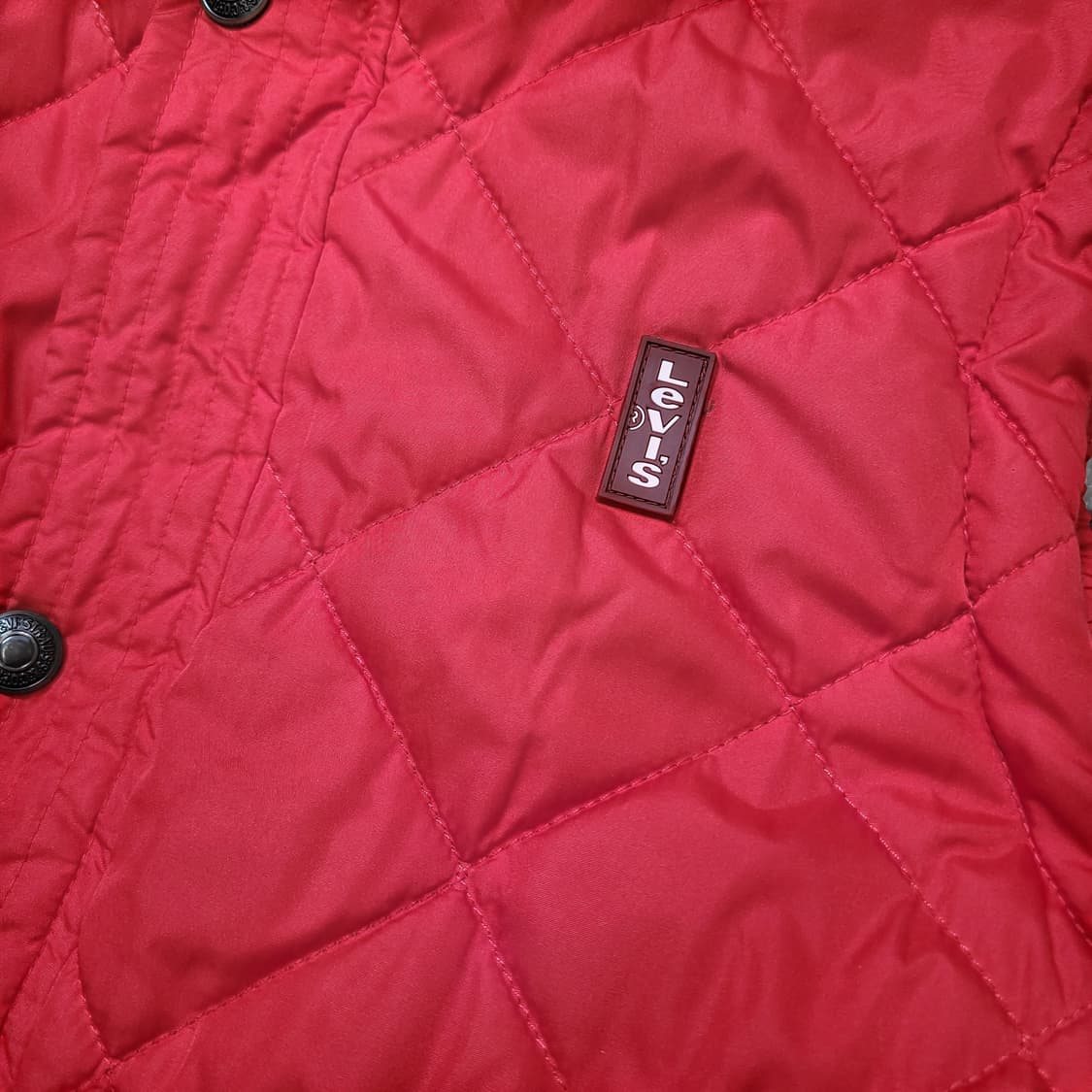 리바이스 레드탭 후드 탈부착 누빔 패딩 조끼 상품이미지2