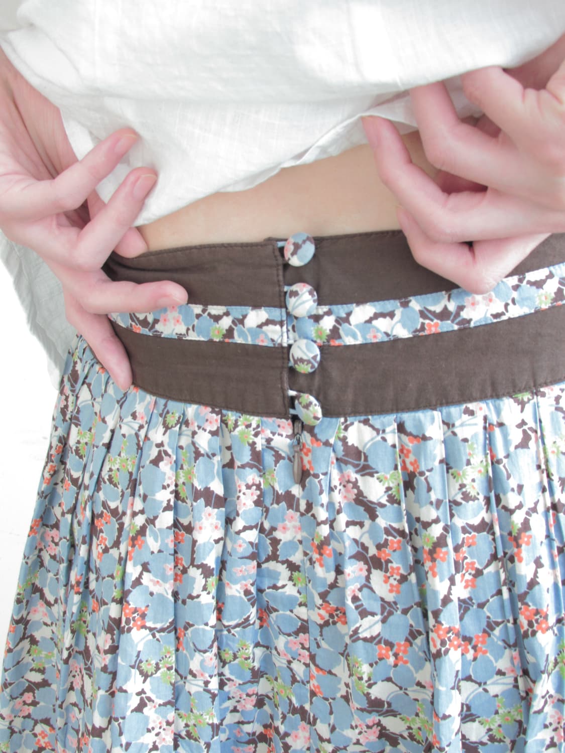 Mon chou chou cotton skirt 상품이미지1