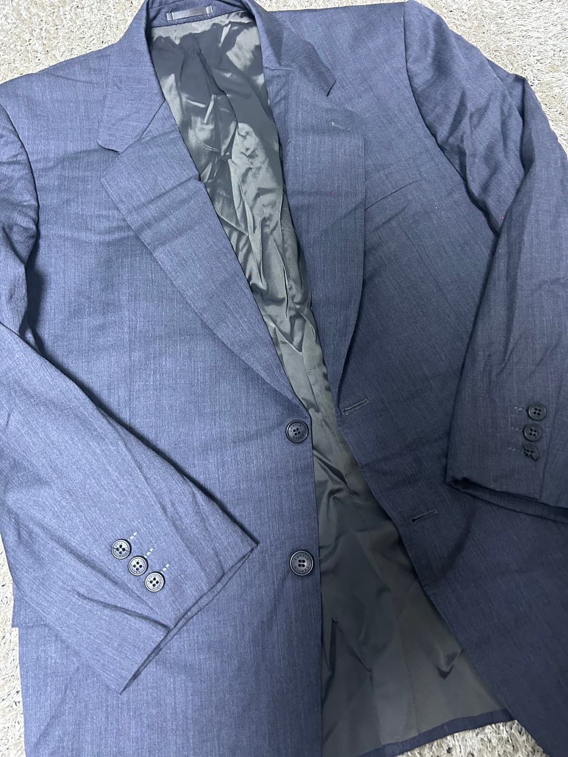 일제 랑방 울 블레이저 사이즈 105~110 상품이미지2