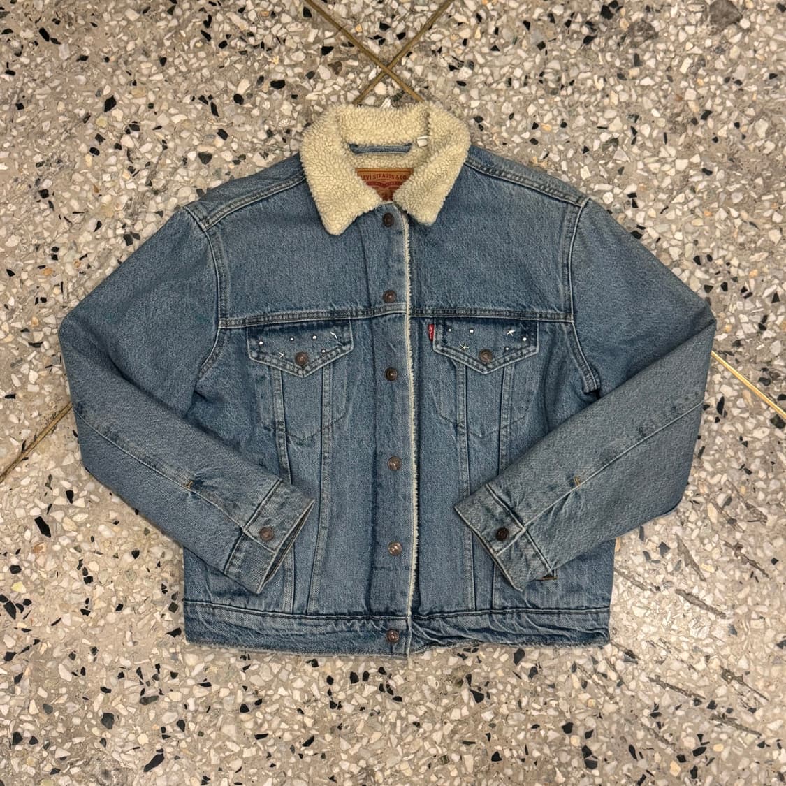 LEVIS 리바이스 스톤 쉐르파 데님 자켓 상품이미지5