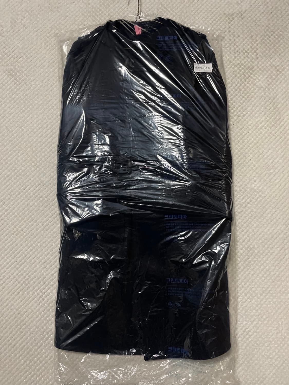 유니클로 X 질샌더 콜라보 오버사이즈 더플코트 네이비(클리닝O) 상품이미지5