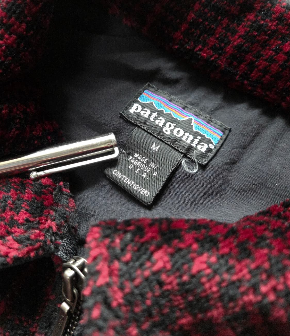 (M)파타고니아 레드 울트라 플러쉬 셔츠 자켓 플리스 신칠라 상품이미지3