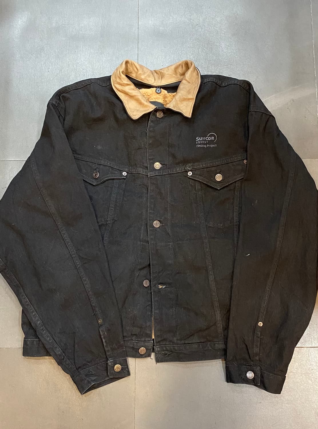 Suncor 브랜드의 블랙 데님 자켓 상품이미지1