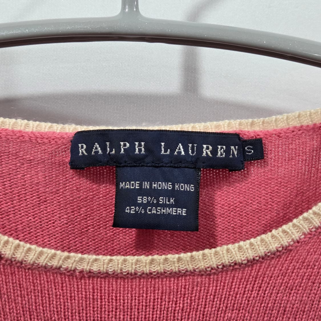 폴로랄프로렌 우먼 실크 블랜드 니트 S 상품이미지3
