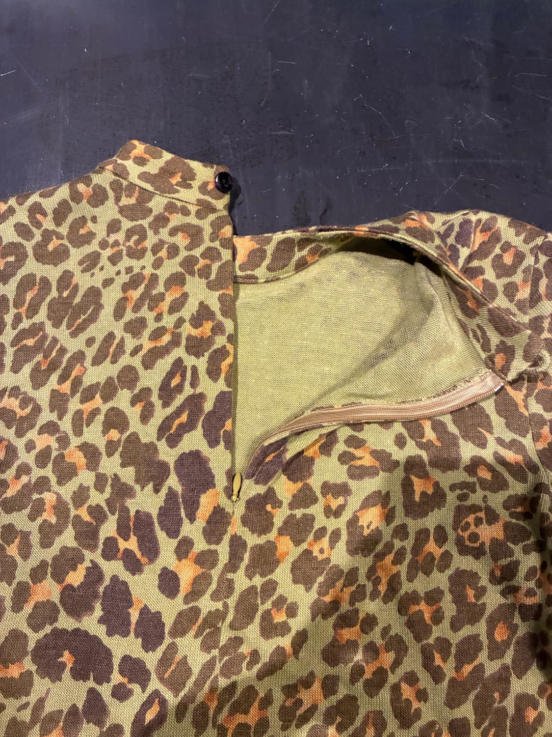 40) tre pini 레오파드 울 니트 갸루 모리걸 상품이미지3