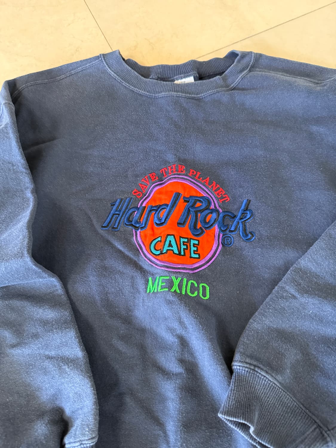 하드 락 카페 USA 네이비 맨투맨 상품이미지2