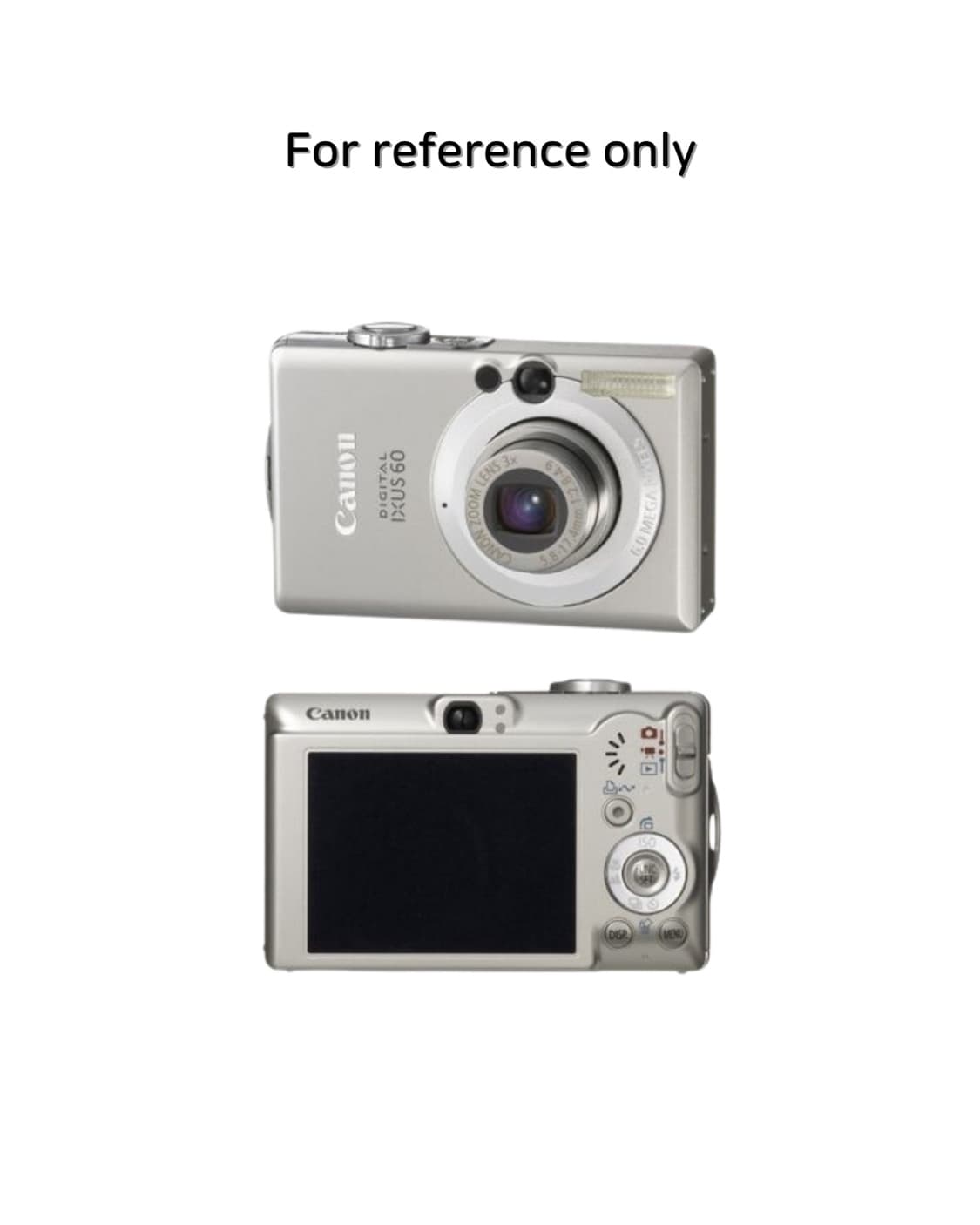 CANON IXUS 60 IXY 70 캐논 익서스 디지털카메라 디카 상품이미지5