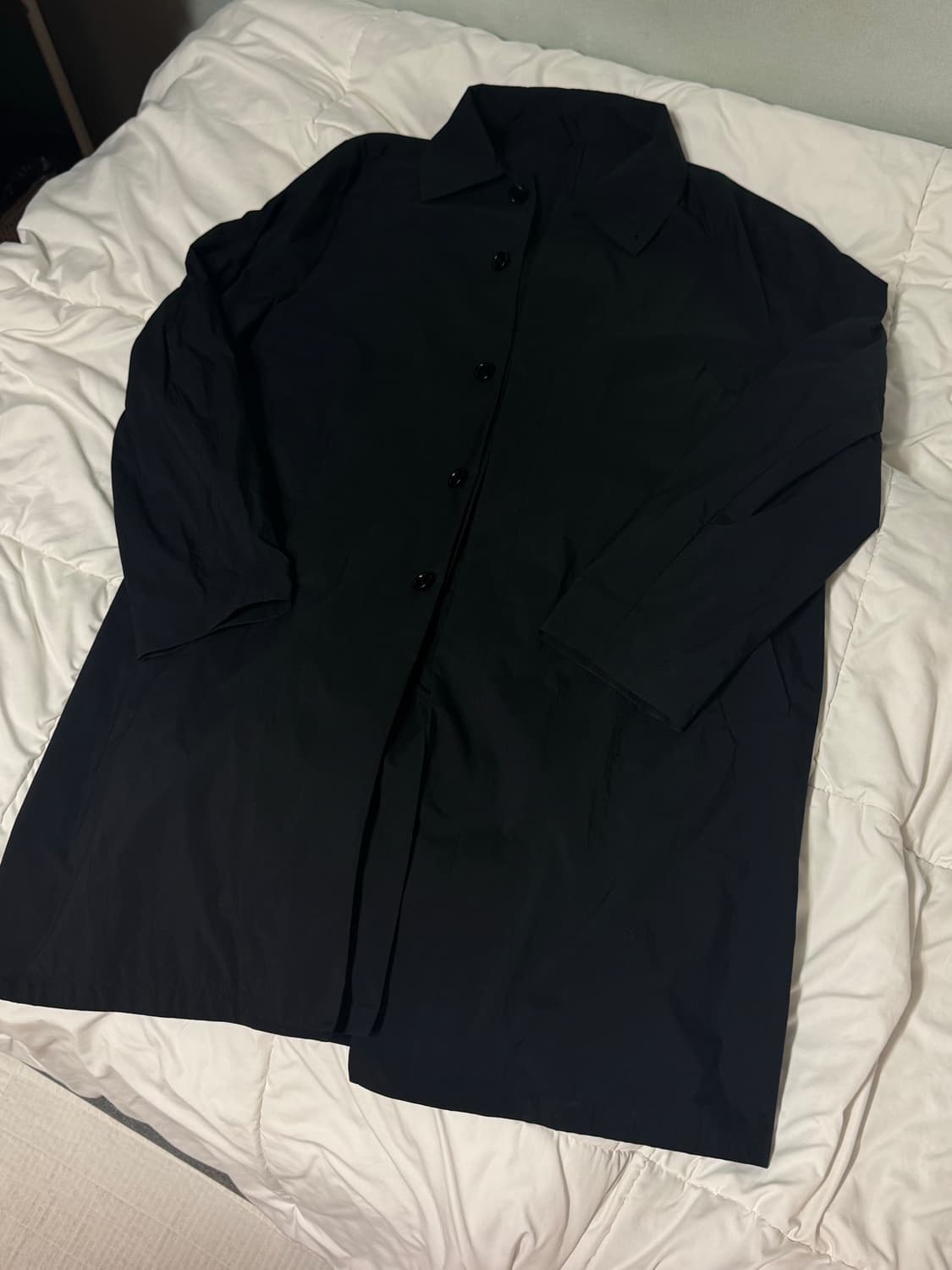 COS 나일론 카 코트 블랙 [50] 상품이미지1