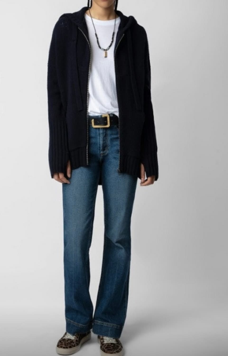 쟈딕앤볼테르 락앤롤 니트 후드  상품이미지2