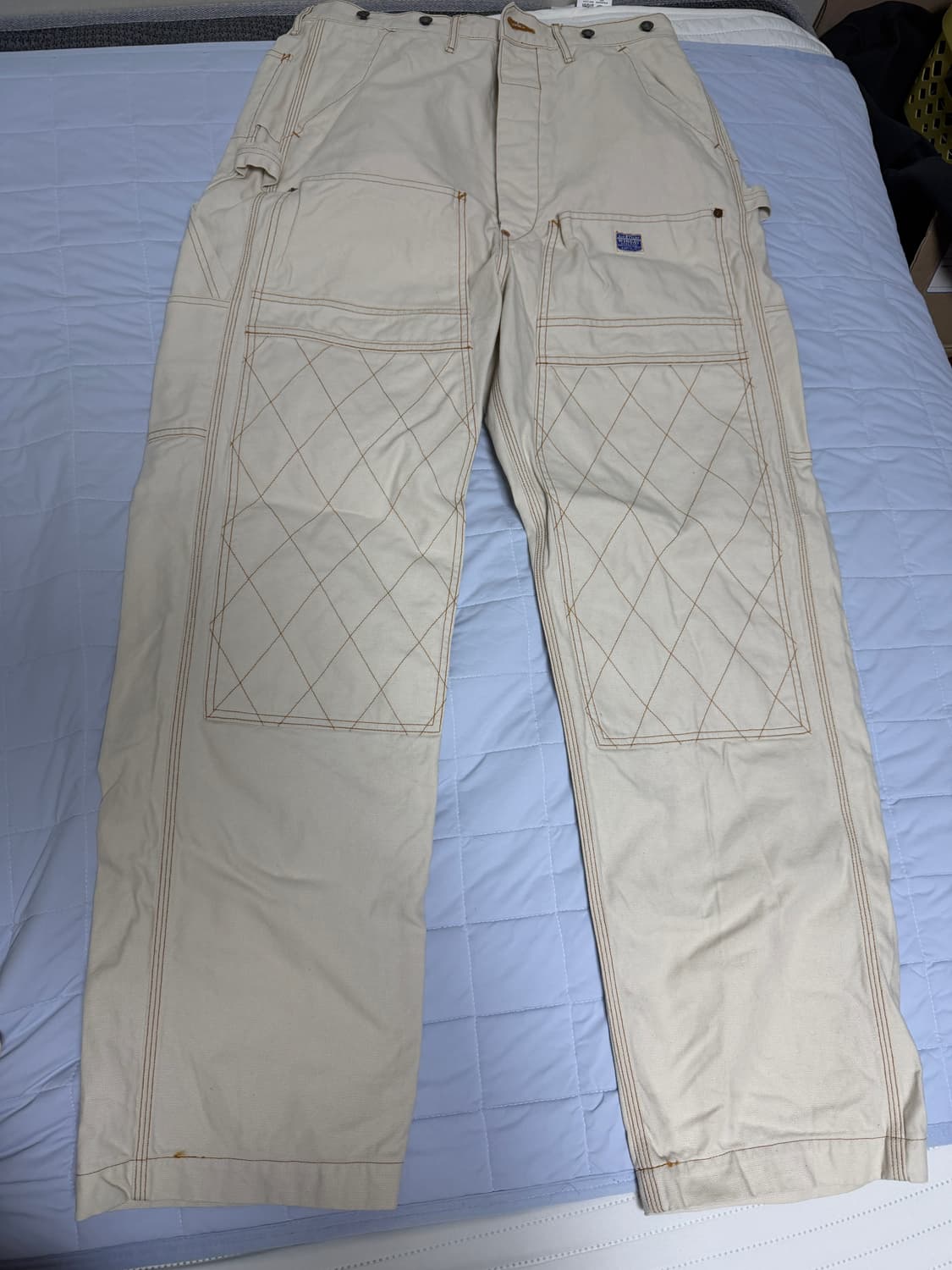 캐피탈 씬 캔버스 럼버 팬츠키나리 4사이즈 상품이미지3