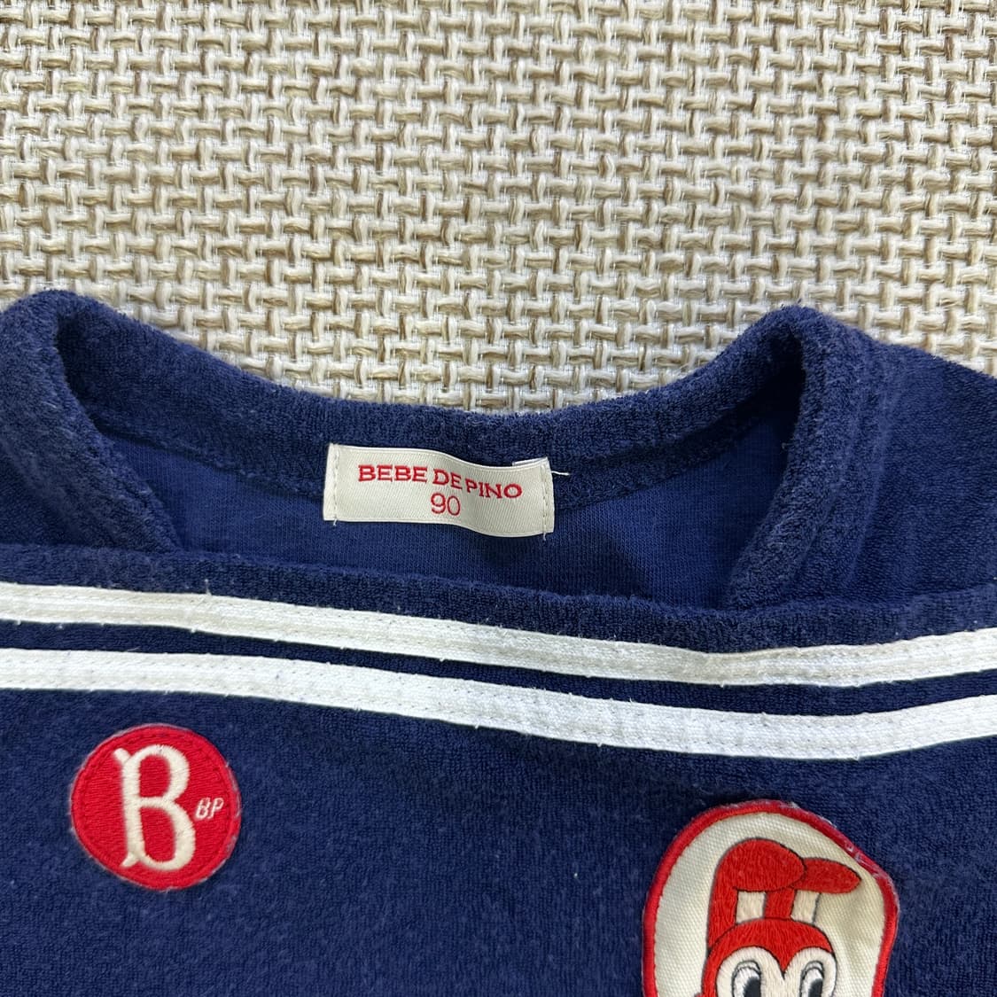 90 베베드피노 테리 반팔 티 0429D 상품이미지3