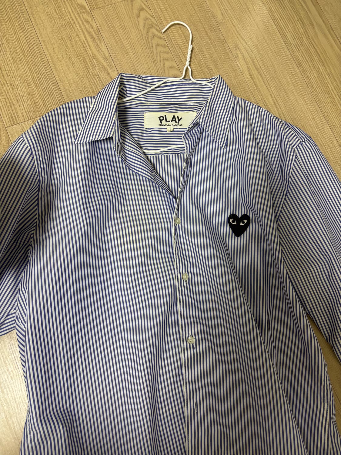 꼼데가르송 스트라이프 셔츠 상품이미지1