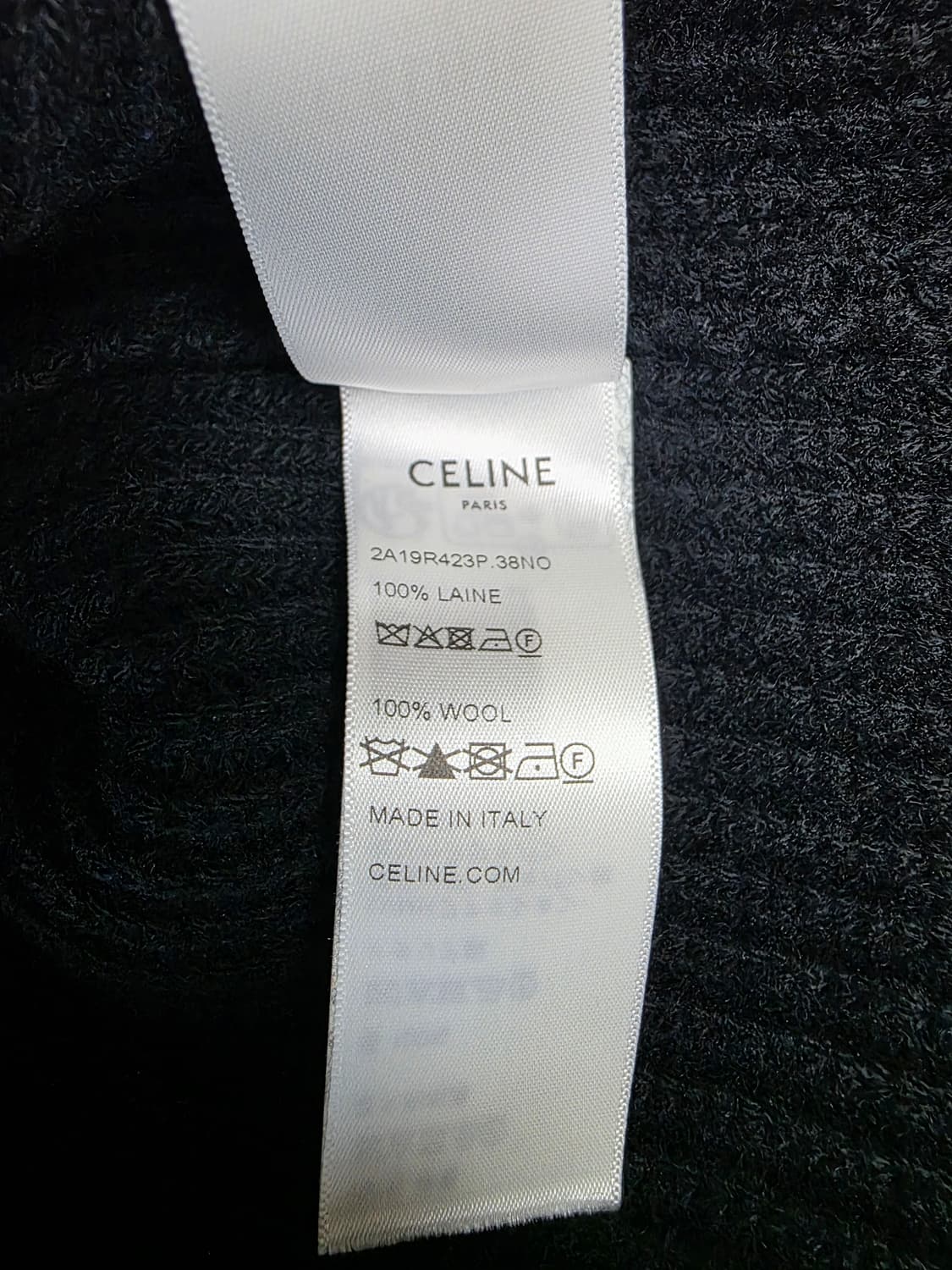 셀린느 리브드울 니트 상품이미지7