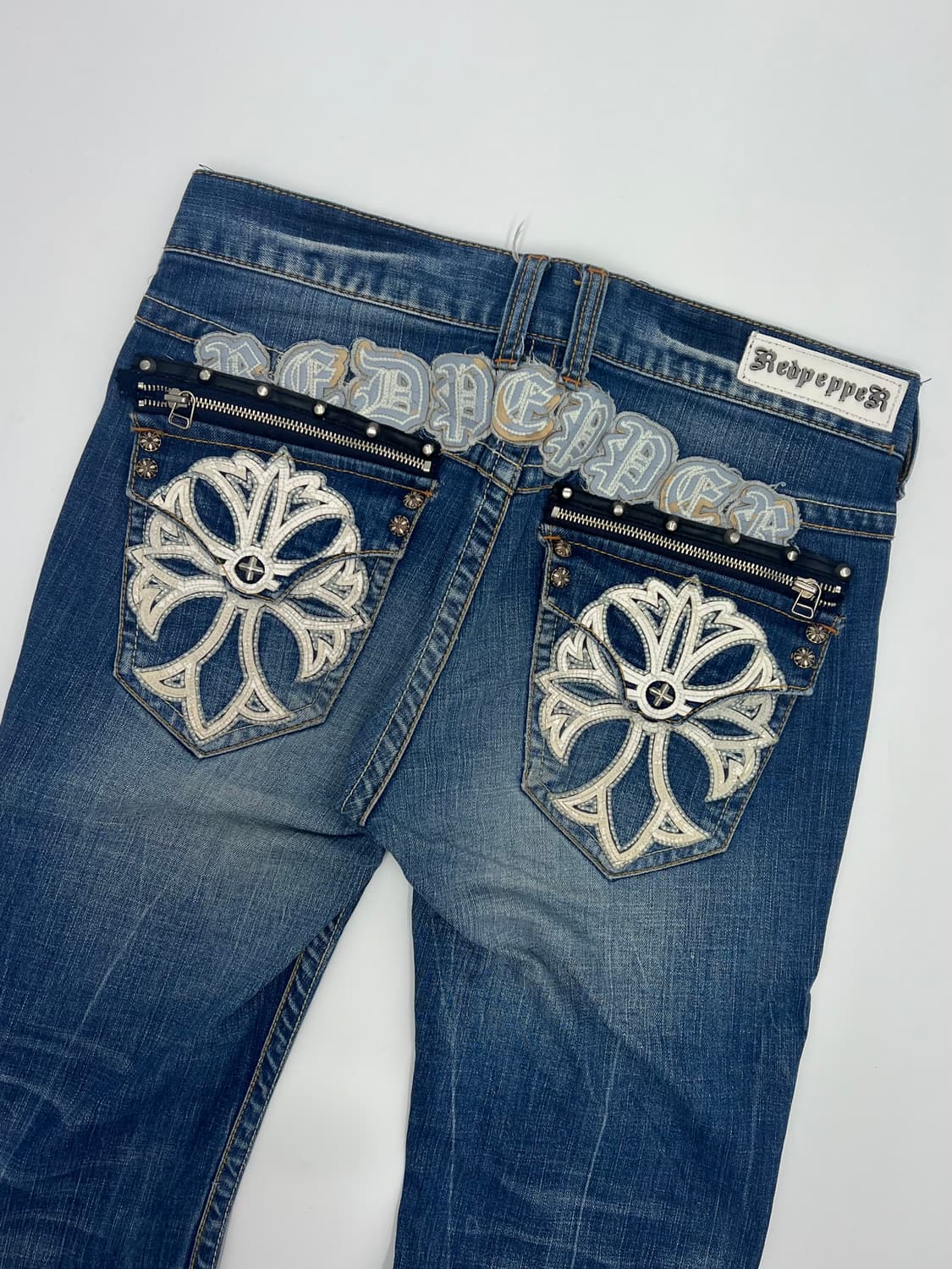 레드페퍼 백 포켓 디테일 데님팬츠 상품이미지2