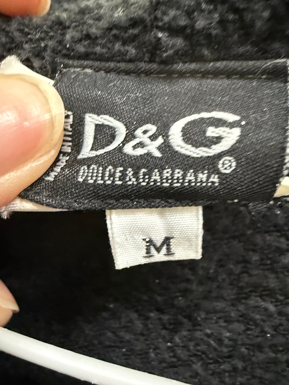 돌체앤가바나 블랙 후드집업 상품이미지2