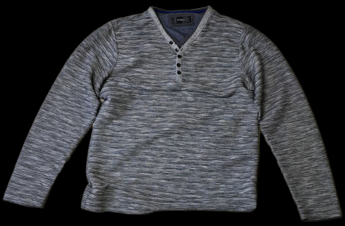 Japanese vintage Henley neck shirt 상품이미지1