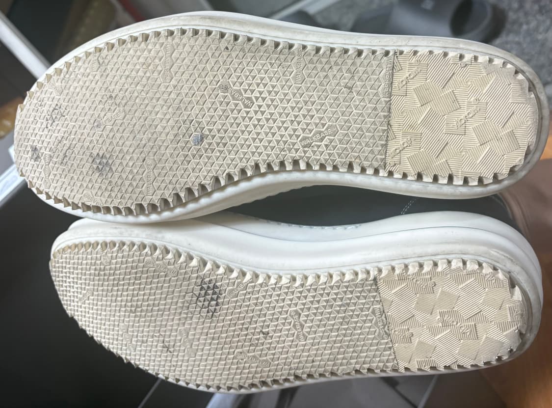 릭오웬스 룩소르 빈티지 릭반스 로우 누벅 블랙 44 밑창보강 상품이미지6