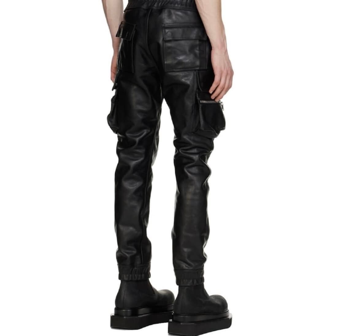 미품 rickowens mastodon cargoleather 팬츠 46 상품이미지8