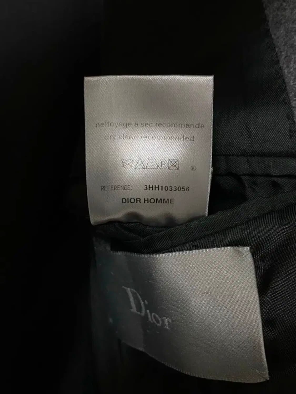 2003FW Dior HOMME LUSTER CASHMERE COAT 상품이미지9