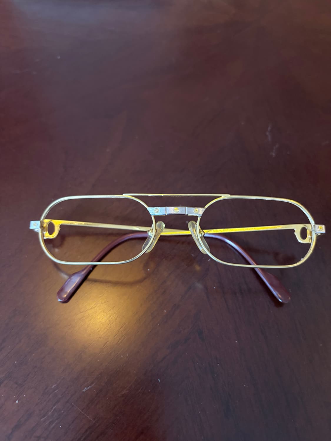 빈티지 CARTIER trinity MUST SANTOS 안경 상품이미지2