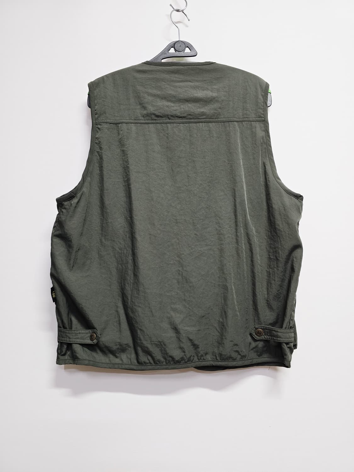 낚시조끼 카키색 포켓 베스트 상품이미지4