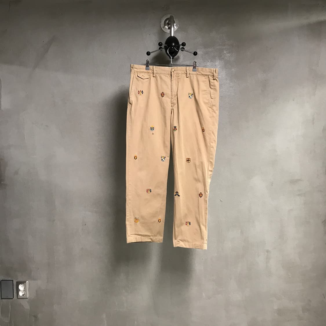 폴로 랄프로렌 멀티 자수 치노 팬츠 베이지 38/34 상품이미지1