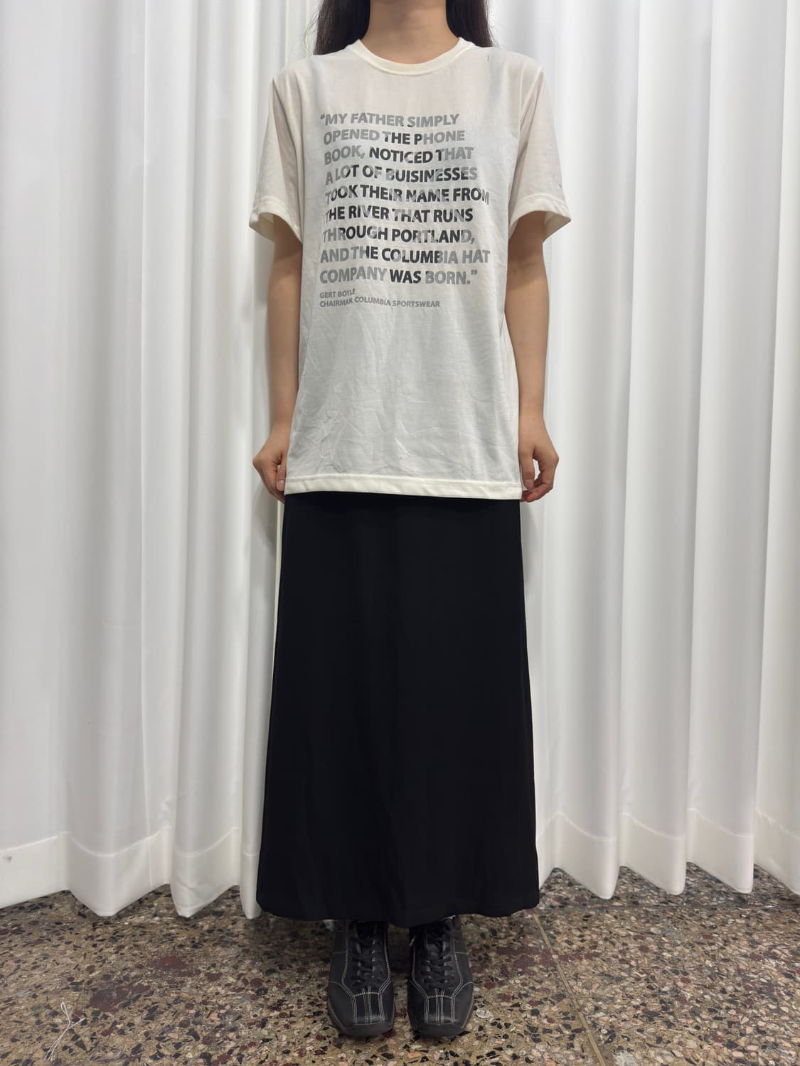 columbia printing tshirt 상품이미지3