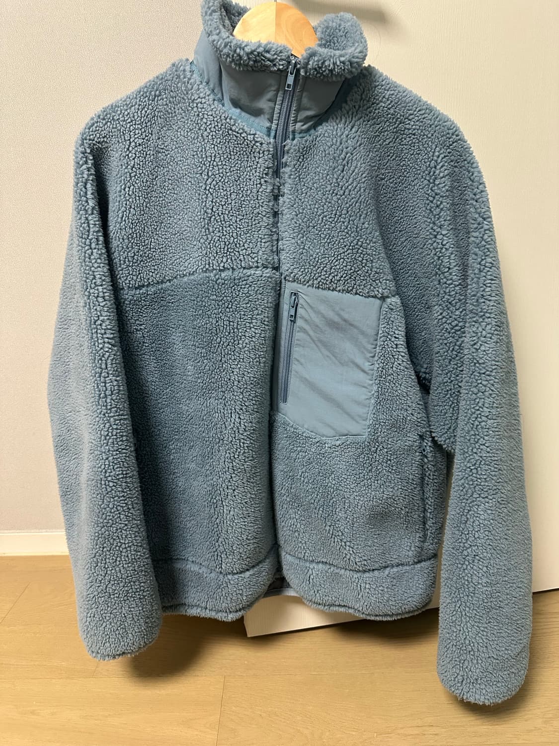 바스틱 스카이블루 후리스[L] 상품이미지2