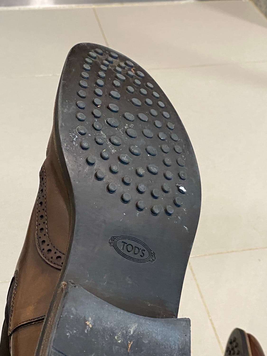 토즈 윙팁 첼시 부츠 (265cm / 7반 사이즈) 상품이미지5