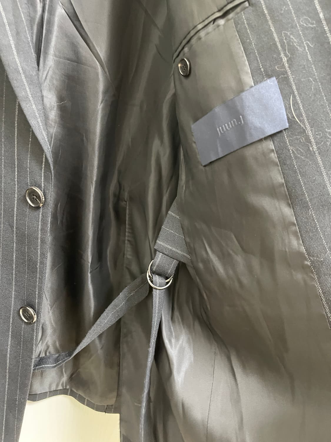 준지(Juun.J) 스트라이프 블레이저48 상품이미지4