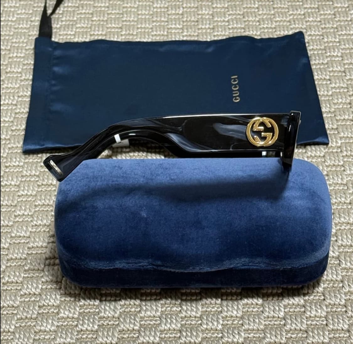 OS) Gucci 구찌 플랫 스퀘어 선글라스 상품이미지3